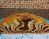 Foto langkah ke 8 dari resep Bolu macan putih telur.