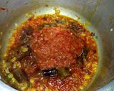 A picture of step 10 of Miyar zogale (moringa soup).