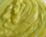 A picture of step 4 of Homemade avocado and coconut Milk ice cream.