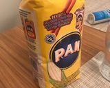 A picture of step 1 of Colombian Arepas 🇨🇴.