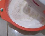 Foto langkah ke 3 dari resep Tart karakter rasa rainbow cake.