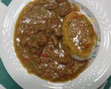 Foto del paso 5 de la receta: Carne en salsa de curry con timbal de arroz