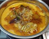 A picture of step 6 of Moms style Kadhi.