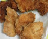 A picture of step 1 of Sweet and Savory Chicken Katsu with Grated Daikon Rice Bowl.