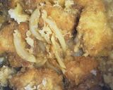 A picture of step 6 of Sweet and Savory Chicken Katsu with Grated Daikon Rice Bowl.