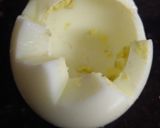 A picture of step 2 of Deviled Egg Chicks.