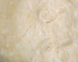 A picture of step 3 of Turkish veggi pide with egg.