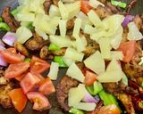A picture of step 6 of Pineapple Chicken.