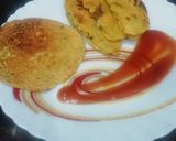 A picture of step 6 of Eggless Omellete.