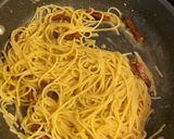 รูปขั้นตอนการทำที่ 6 ของ สปาเกตตี grey Amatriciana(Pasta alla Gricia)