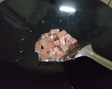 味噌韭菜炒豬血的食譜步驟2照片