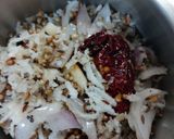 A picture of step 2 of Prawns gassi curry.