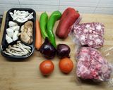 Foto del paso 1 de la receta Rigatone relleno de rabo de toro