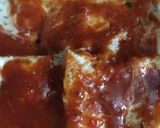 A picture of step 4 of Bread lasagna.