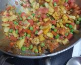 मेथी गाजर मटर आलू की सब्ज़ी (Methi gajar matar aloo ki sabzi recipe in Hindi) रेसिपी चरण 3 फोटो