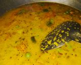 A picture of step 2 of Vegetable Upma.