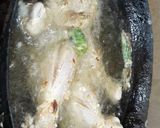 A picture of step 2 of Bilochi tikka.