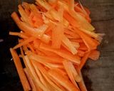 Foto langkah ke 2 dari resep Tumis Wortel Tahu.