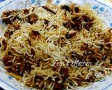 A picture of step 4 of Mutton Kadahi Dum Biryani.