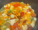 A picture of step 3 of Summer Marrow & Tomato Soup 🥣.