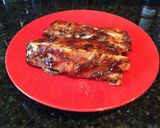 A picture of step 15 of Oven Baked Pork Ribs with BBQ Sauce (Meat that comes off the bone).