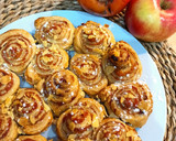 Foto del paso 2 de la receta: Rollitos con dulce de caqui y manzana 🍥🍎
