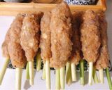Hình bước làm 4 của món Nem lụi eatclean