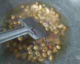 A picture of step 3 of Biranj (sweet rice).