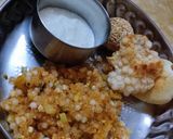 A picture of step 6 of Sago khichadi.