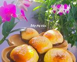 Hình bước làm 6 của món Bánh Mì Nhân Gà Nấm