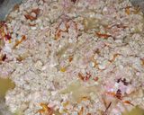 A picture of step 4 of Qeema biryani.