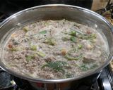 A picture of step 4 of Classic Consommé (Clarified Stock)! [Step 2 of 2].