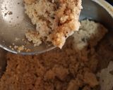 A picture of step 3 of Sindhi Bhatt. (sweet broken wheat).