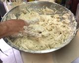 A picture of step 5 of Pineapple Tamales Sonora Style.