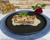 Foto del paso 6 de la receta: Entrecote a la crema de hongos