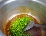 A picture of step 4 of Choliya chawal.