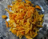 Foto del paso 5 de la receta: Cascaritas abrillantadas y mermelada de cáscaras de frutas cítricas