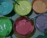 Foto langkah ke 7 dari resep Rainbow Cake Kukus Ny. Liem.