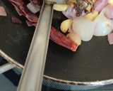 A picture of step 3 of Onion Garlic chutney.