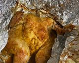 صورة لخطوة 1 من وصفة رز ودجاجة مشوية بالفرن