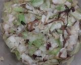 A picture of step 4 of Garlic Onion Fried Cabbage.