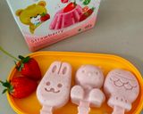 Foto langkah ke 8 dari resep Es krim smooth Strawbery 🍓(untuk bayi yg sedang Tumgi).