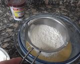Foto del paso 3 de la receta: Muffins de banana rellenos de dulce de leche