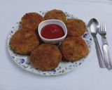 व्हेज कटलेट (Veg cutlet recipe in marathi) रेसिपी स्टेप 7 फोटो 