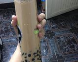 Hình bước làm 5 của món Trà sữa nhà làm