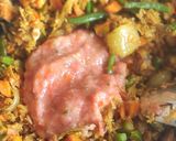 A picture of step 3 of Soya granules bhurji.