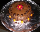 A picture of step 14 of Chocolate Biscuit Cake.