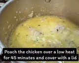 A picture of step 5 of Chicken, leek and thyme pie.