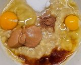 Csokis banánkenyér (cukormentes, teljes kiőrlésű) recept fázis 1 fotója