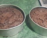 A picture of step 5 of Simple Fudge Cake.